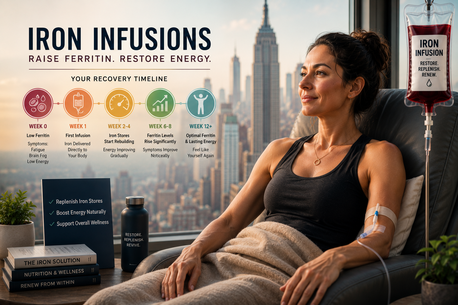 How to Increase Ferritin Levels: IV Iron Infusion Timeline