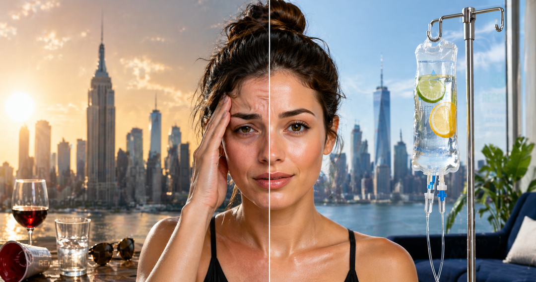 Dehydration vs Hangover: Your NYC IV Drip Guide