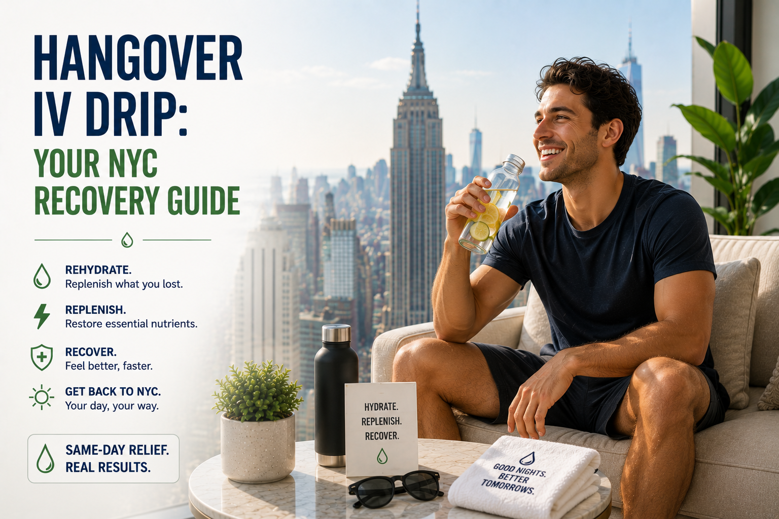 Hangover IV Drip: Your NYC Recovery Guide