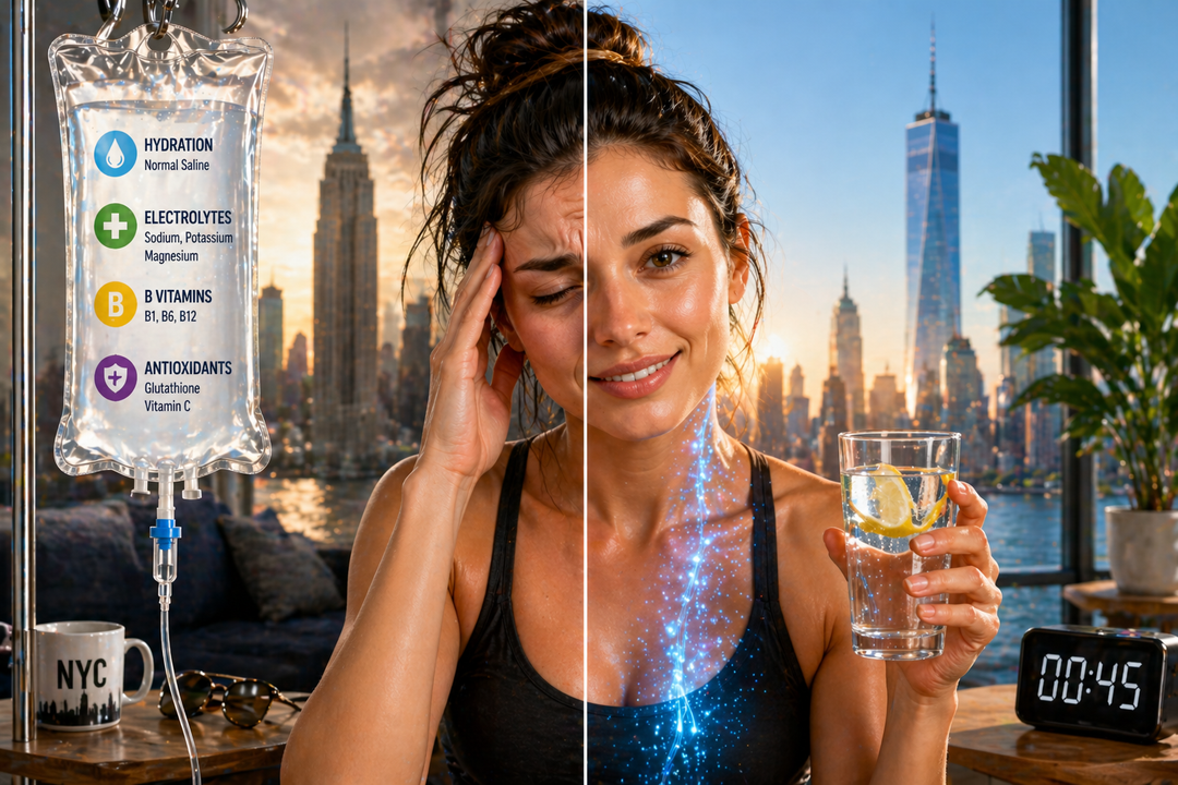Hangover IV Drip in NYC: What's in the Bag and How Fast Does It Work?