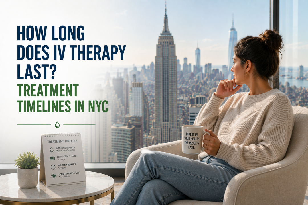 How Long Does IV Therapy Last? Treatment Timelines in NYC