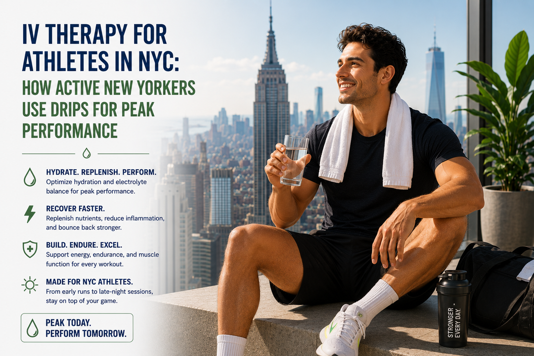 IV Therapy for Athletes in NYC: How Active New Yorkers Use Drips for Peak Performance