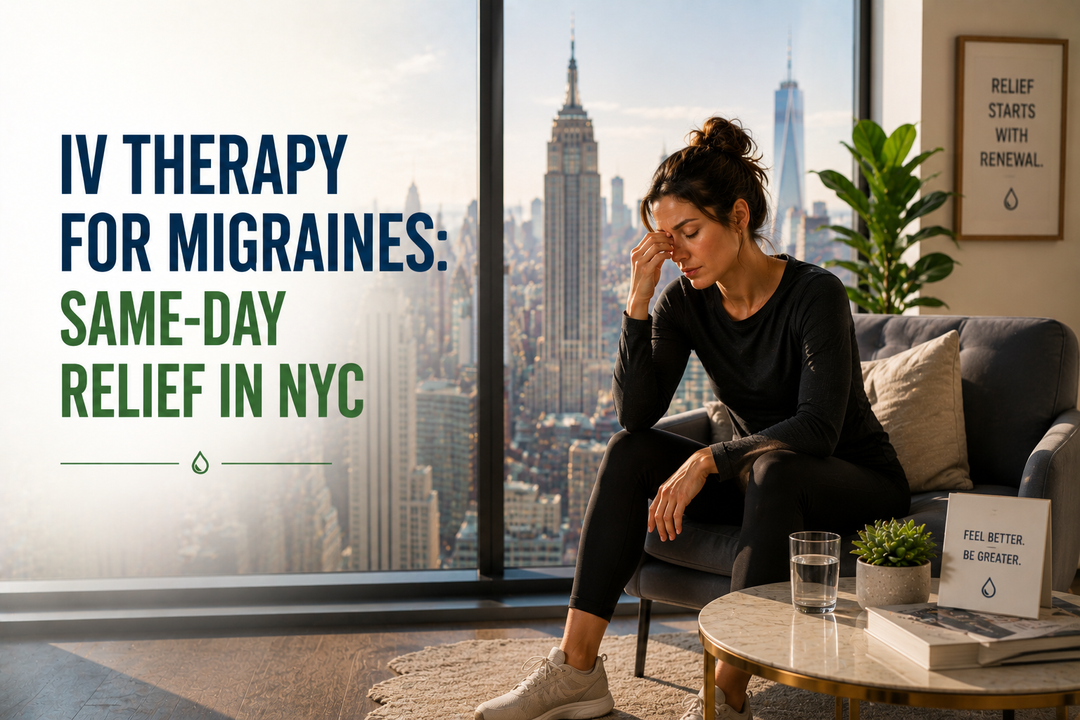 IV Therapy for Migraines: Same-Day Relief in NYC