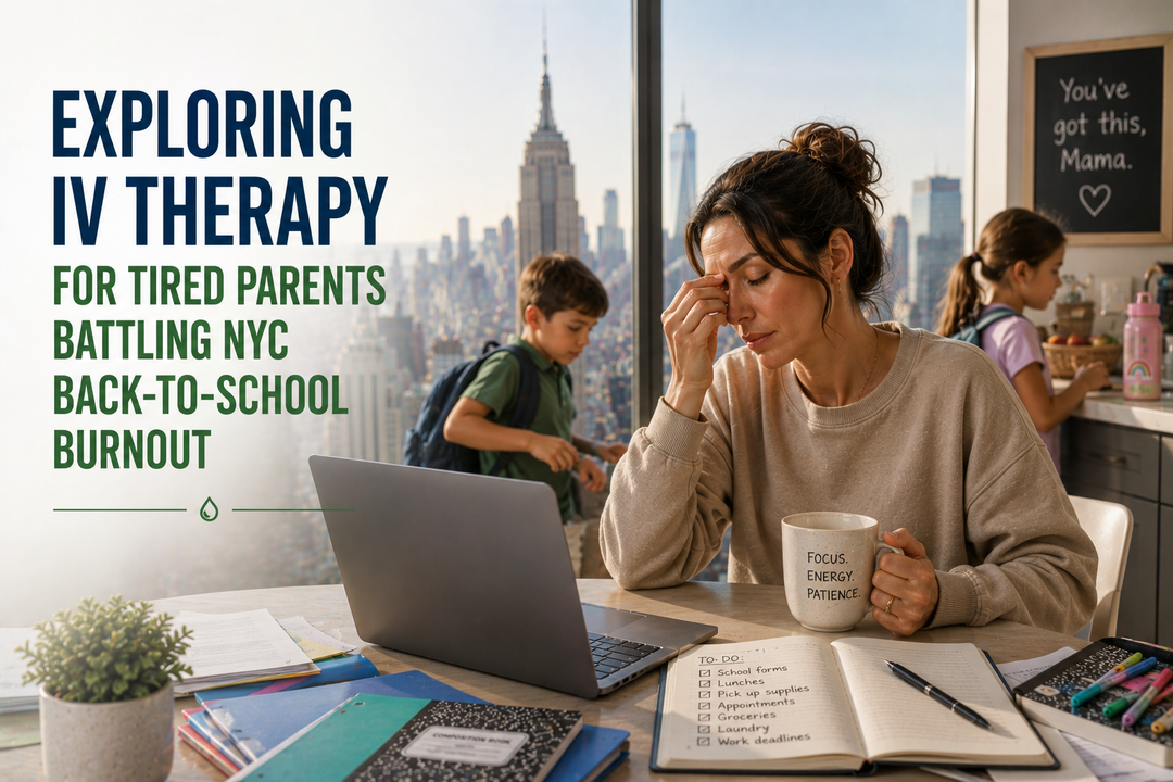 Exploring IV Therapy for Tired Parents Battling NYC Back-to-School Burnout