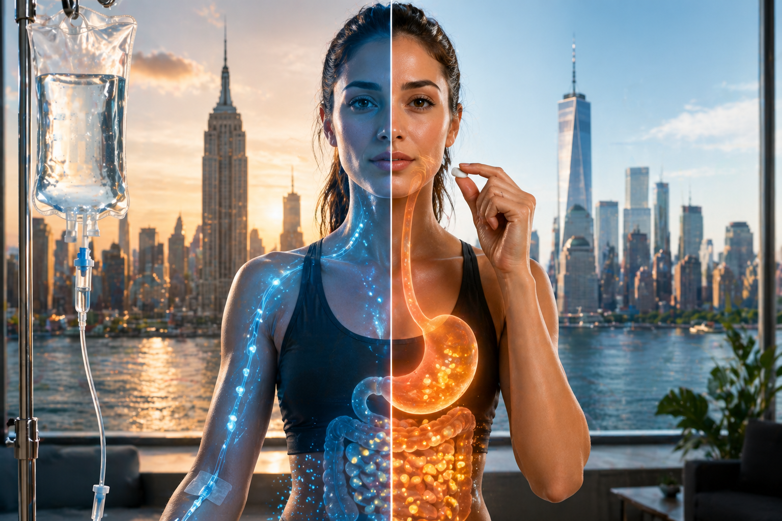 IV Therapy vs Oral Vitamins Absorption in NYC: What’s Really Happening