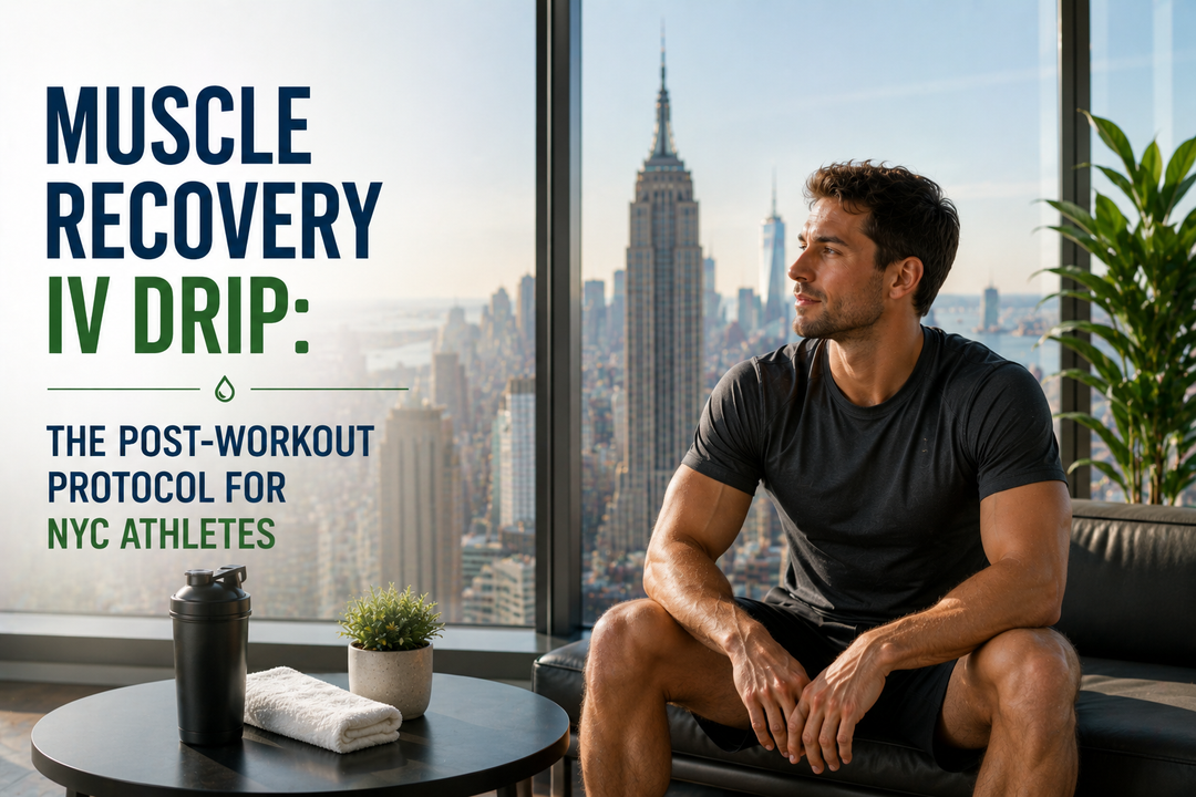 Muscle Recovery IV Drip: The Post-Workout Protocol for NYC Athletes