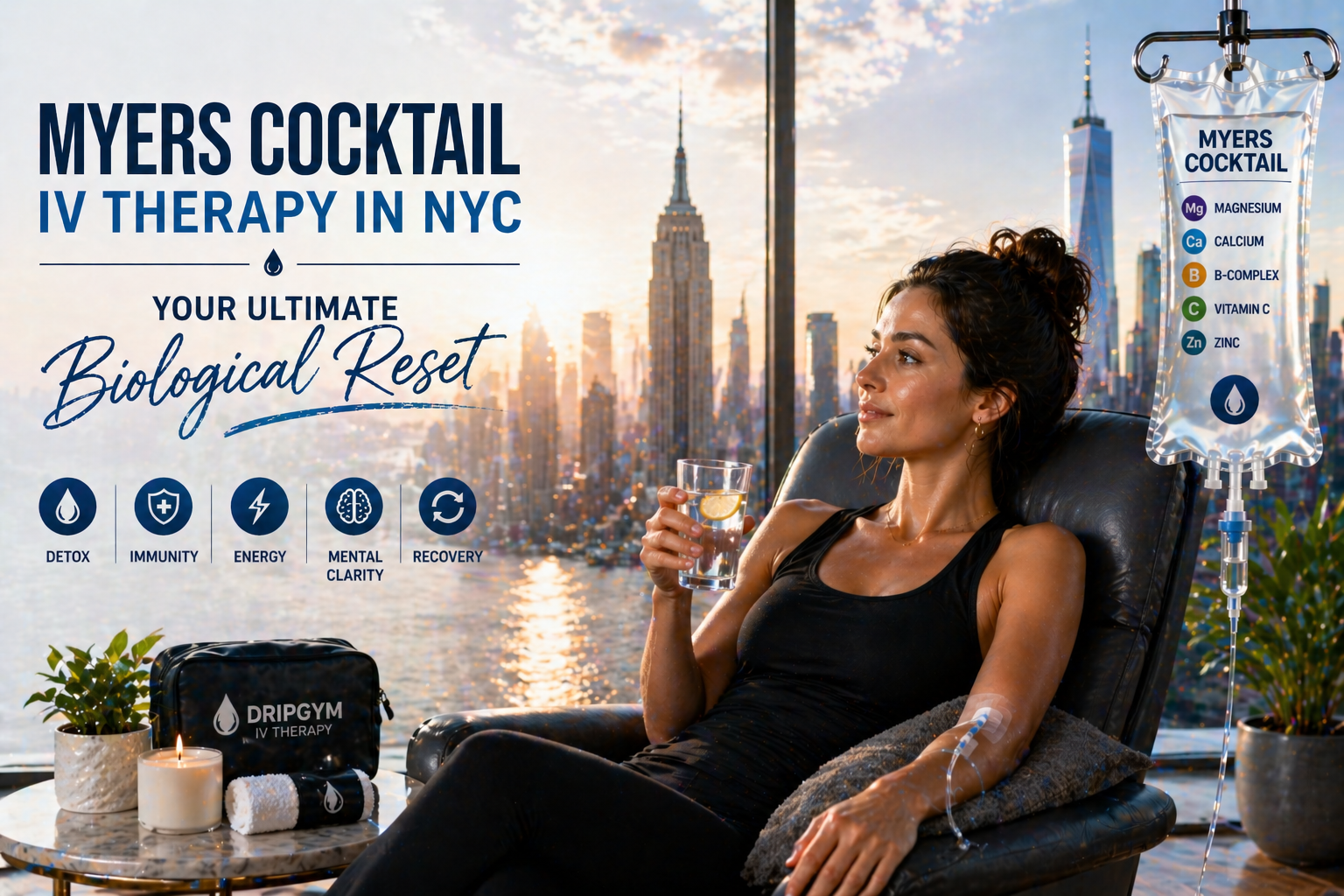 Myers Cocktail IV Therapy in NYC: Your Ultimate Biological Reset
