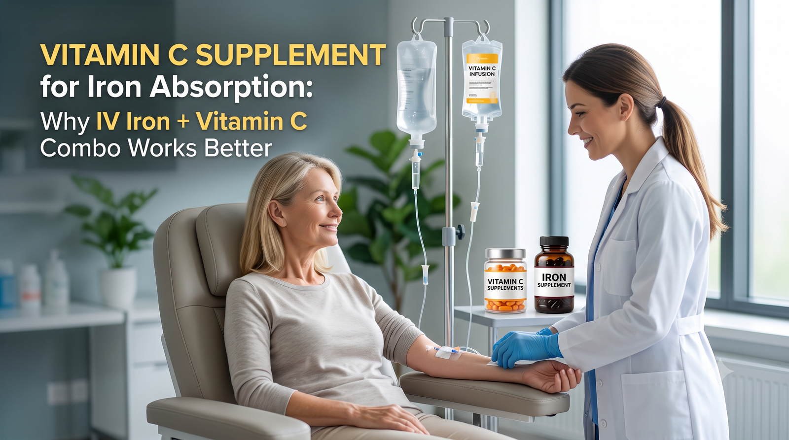 Vitamin C & Iron Absorption: How They Work Together
