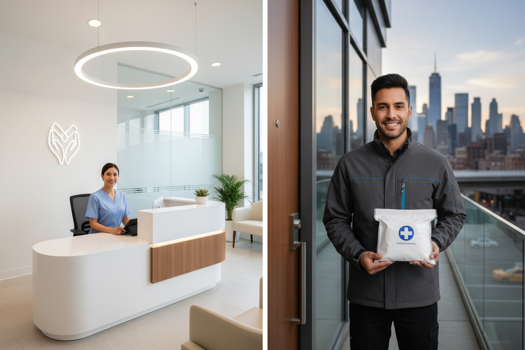 Receive your medication in-clinic or same-day delivery (all NYC boroughs & Long Island) image